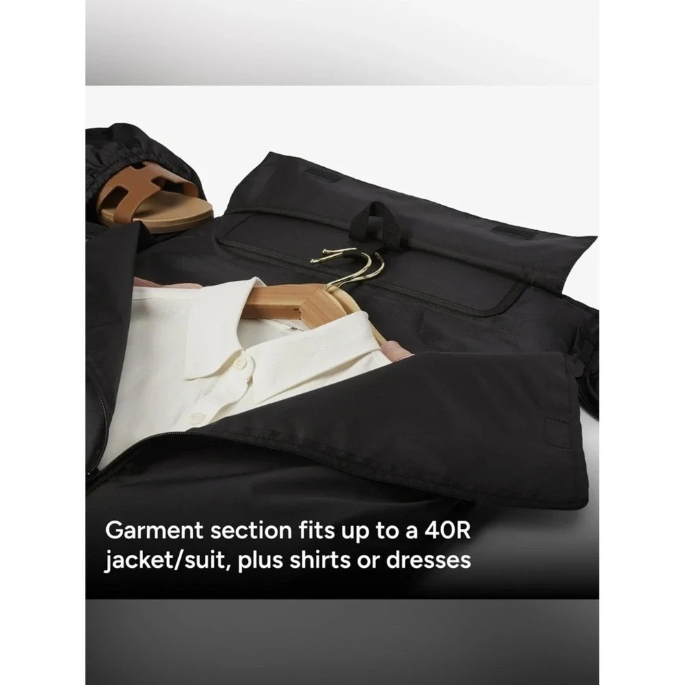 Halfday 40L Garment Duffel Bag Shadow NWT Wrinkle Free Carry On